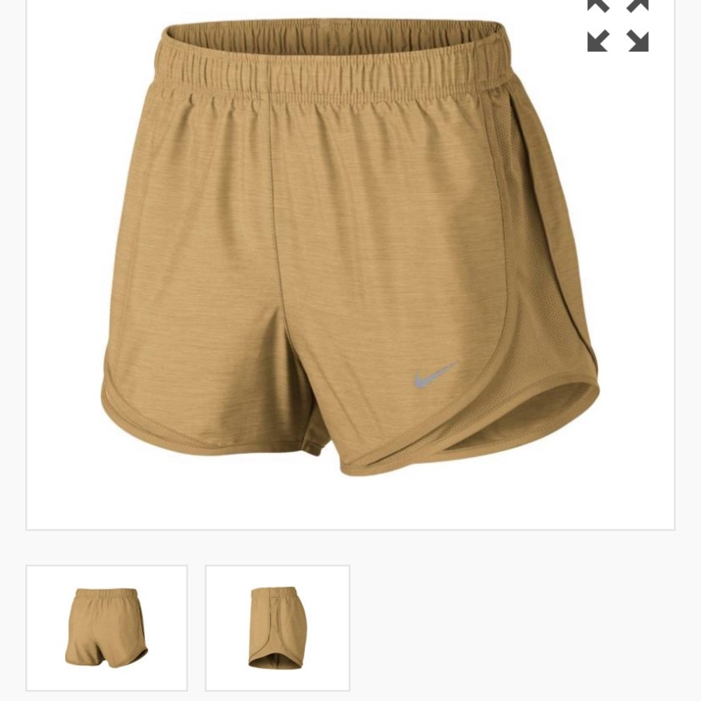 DISO!!!! Nike tempo 3” short club gold/heather